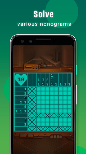 Android application Nonoga 3D - Space Puzzle Game screenshort