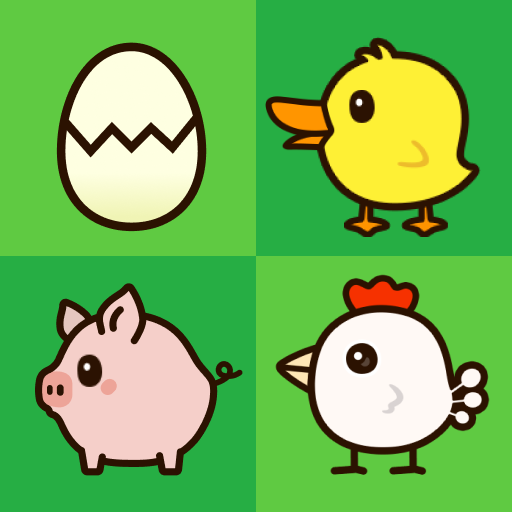 Happy Zoo - Lay Eggs Game  Icon