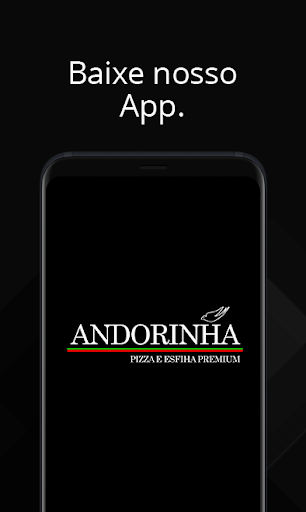 Android application Andorinha Pizza e Esfiha screenshort