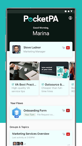 Android application GoLaunch: Pocket PA screenshort