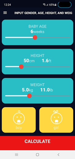 Ideal Weight Calculator Screenshot 1 - AppWisp.com