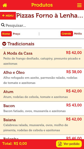 Focaccia Foods Screen 2