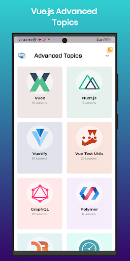Screenshot of Learn Vue.js 3 Offline