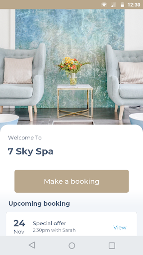Android application 7 Sky Spa screenshort