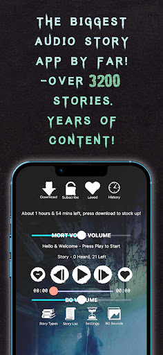 Android application AUDIO Mort's Bedtime Stories screenshort