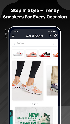 Android application WorldSport VIP screenshort