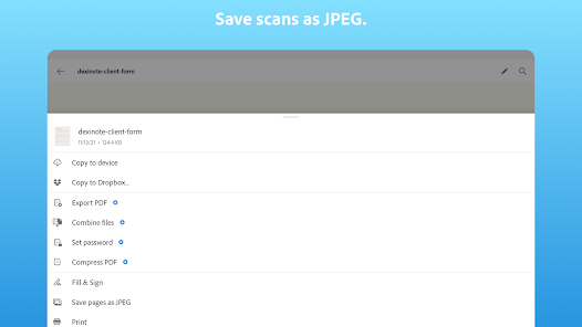 Adobe Scan: PDF Scanner, OCR Gallery 9
