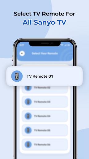 Remote for Sanyo TV Screen 2