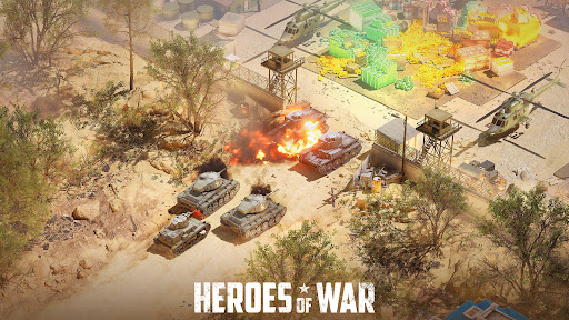 Heroes of War: Idle army game 2