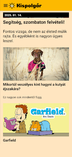 Kispolgár Screenshot 1 - AppWisp.com