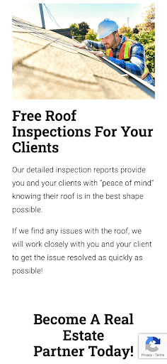 Good News Roofing Partners App Screen 2