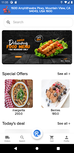 Rutey Customer Screen 3