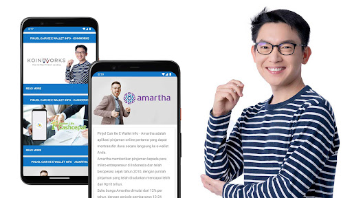 Pinjol Cair Ke E Wallet Info Screen 3