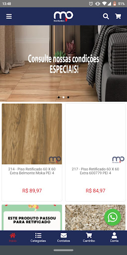 Android application Distribuidora MP screenshort