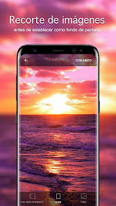Screenshot 3 Fondo de pantalla pesta de sol android