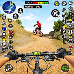 「Xtreme BMX Offroad Cycle Game」圖示圖片
