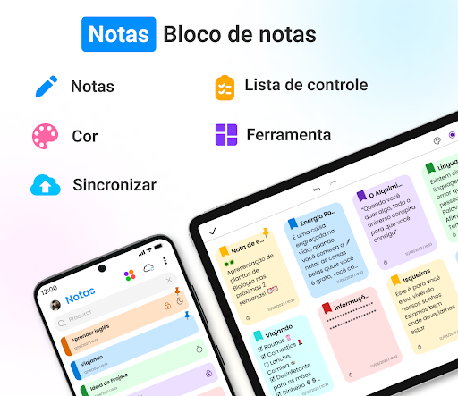 Visualização do aplicativo