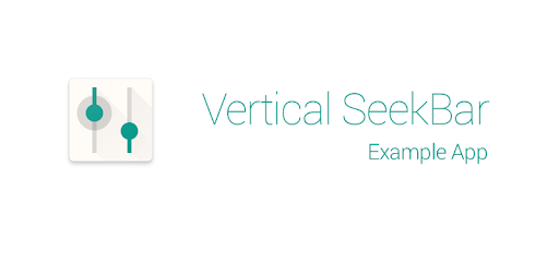 Vertical SeekBar Example