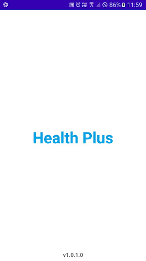 Android application Health Plus screenshort