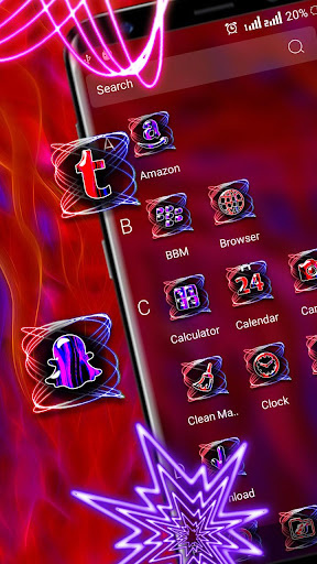 Visual Wave Art Theme Screen 3