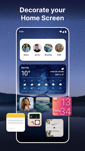 Widgets OS 17 - Color Widgets - Personalization - apps