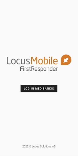 Android application LocusMobile Akutthjelper screenshort