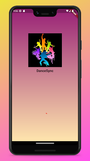 Android application DanceSync screenshort