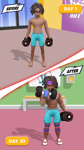 Idle Workout Fitness: MMA Club Screen 2