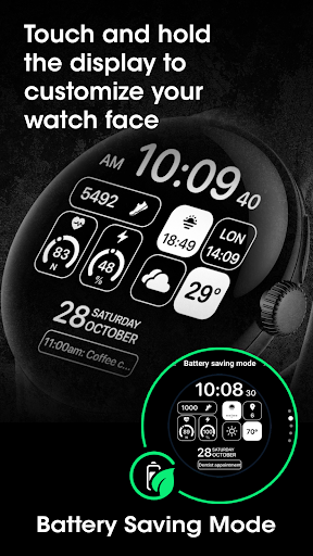 PRIME Home OS 4 Watch Face Screen 2