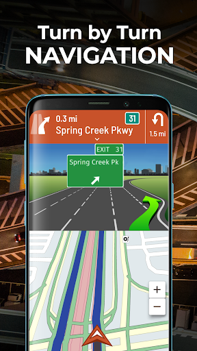 Android application Hammer: Truck GPS & Maps screenshort