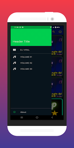 Android application Dj Jika Hanya Gurauan Offline screenshort