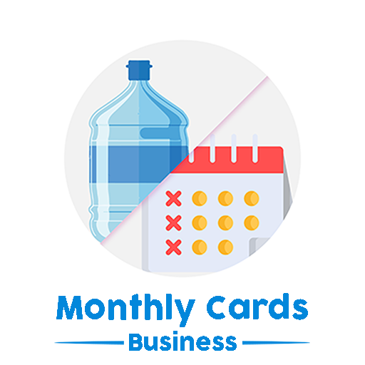 MonthlyCards Water Business logo