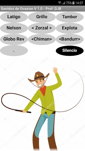 Android application Sonidos de Ocasion screenshort