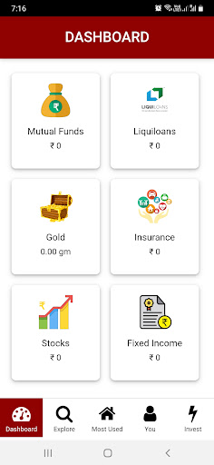 Android application Fundz World screenshort