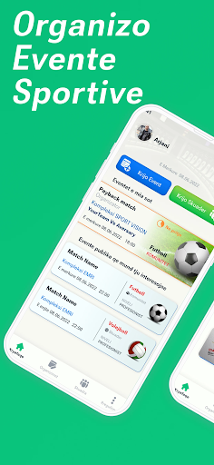Android application Sportisti screenshort