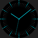 S4U Arctic Blue watch face