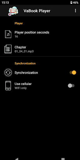 VAudioBook Player Screen 2