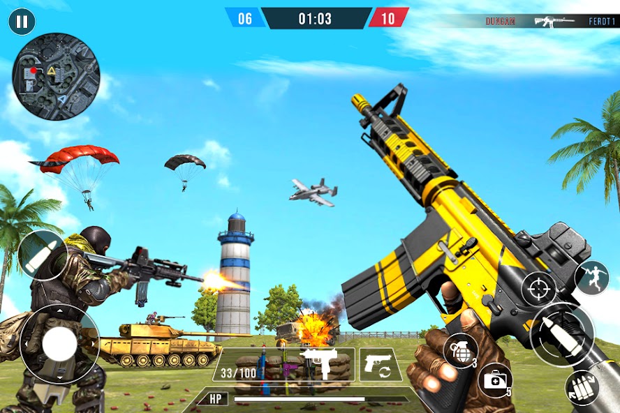 Counter Terrorist Shooting 3.1 APK + Mod (Remove ads / God Mode / Weak enemy) for Android