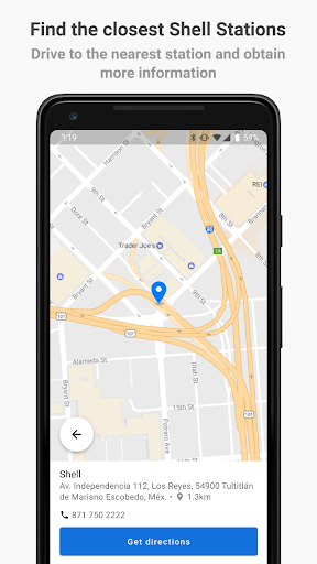 Android application Shell Fleet Navigator screenshort