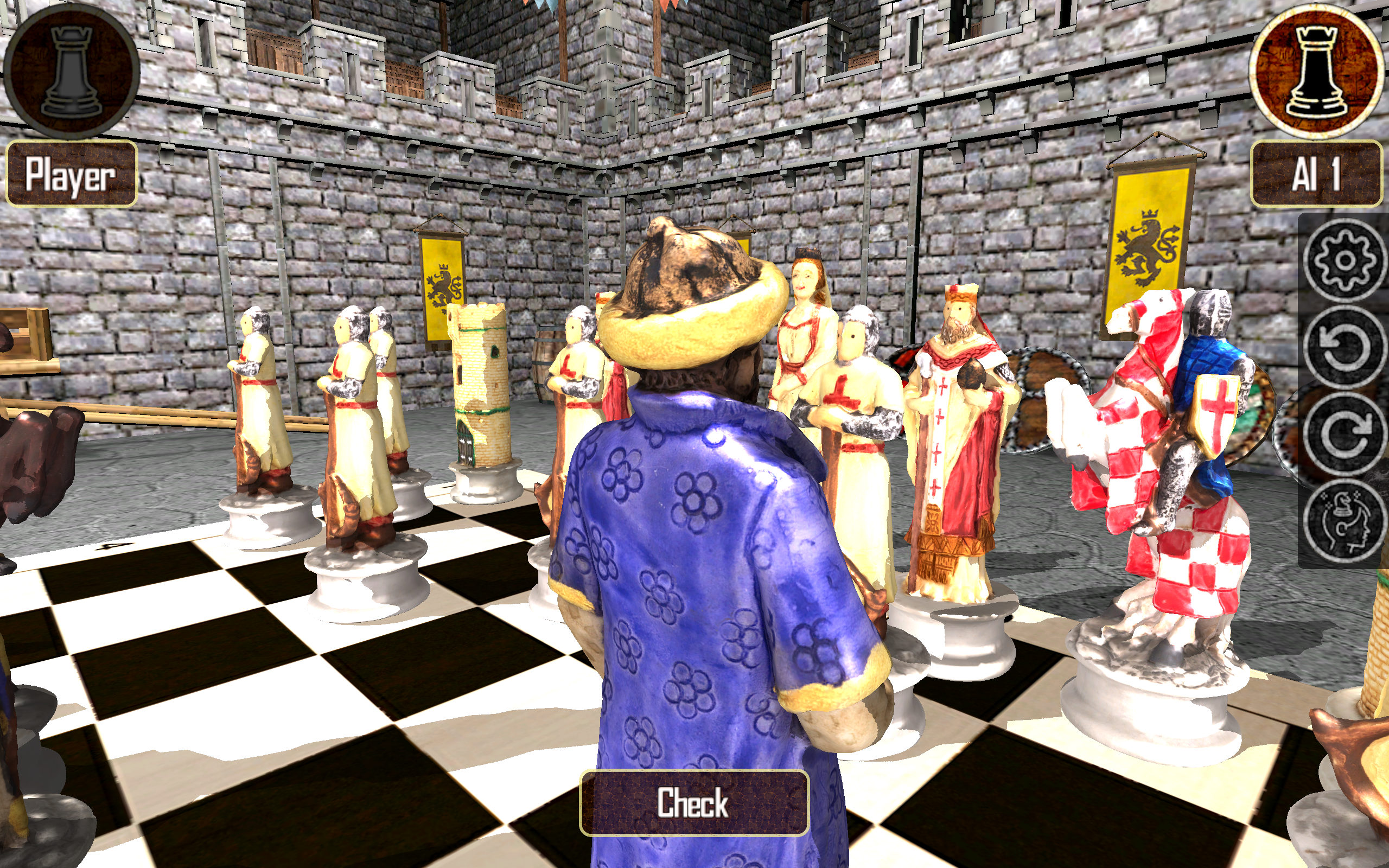 Android application Warrior Chess screenshort