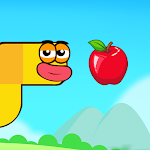 Cover Image of ダウンロード Greedy Apple Worm Puzzle  APK