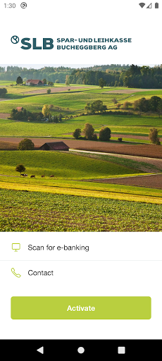 Android application Spar und Leihkasse Bucheggberg screenshort