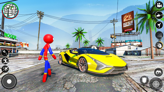 Spider Hero Man Game-Superhero