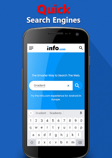Quick Search Engine All Brower Screen 3