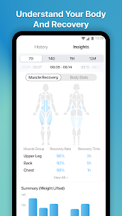 Workout Plan  Gym Log Tracker Apk Download 5