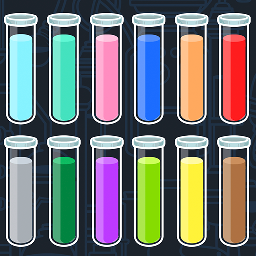 Water Sort - Colorful Cascade logo