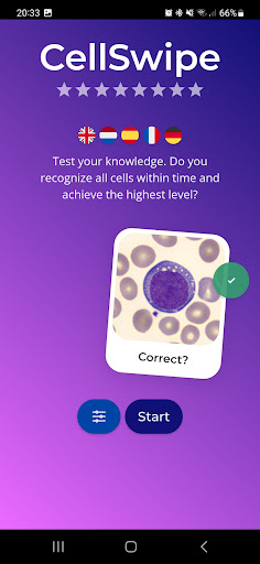 Android application CellSwipe screenshort