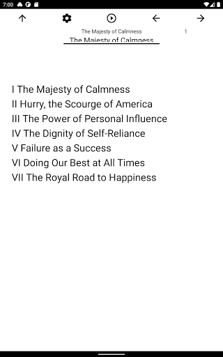 Book, The Majesty of Calmness