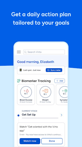 Virta Health Screen 2