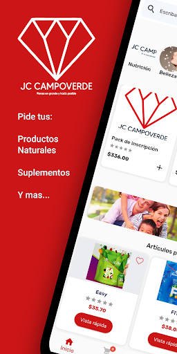 Android application JC Campoverde screenshort
